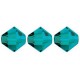 Preciosa MC Bicone 3mm beads Blue zircon 60230